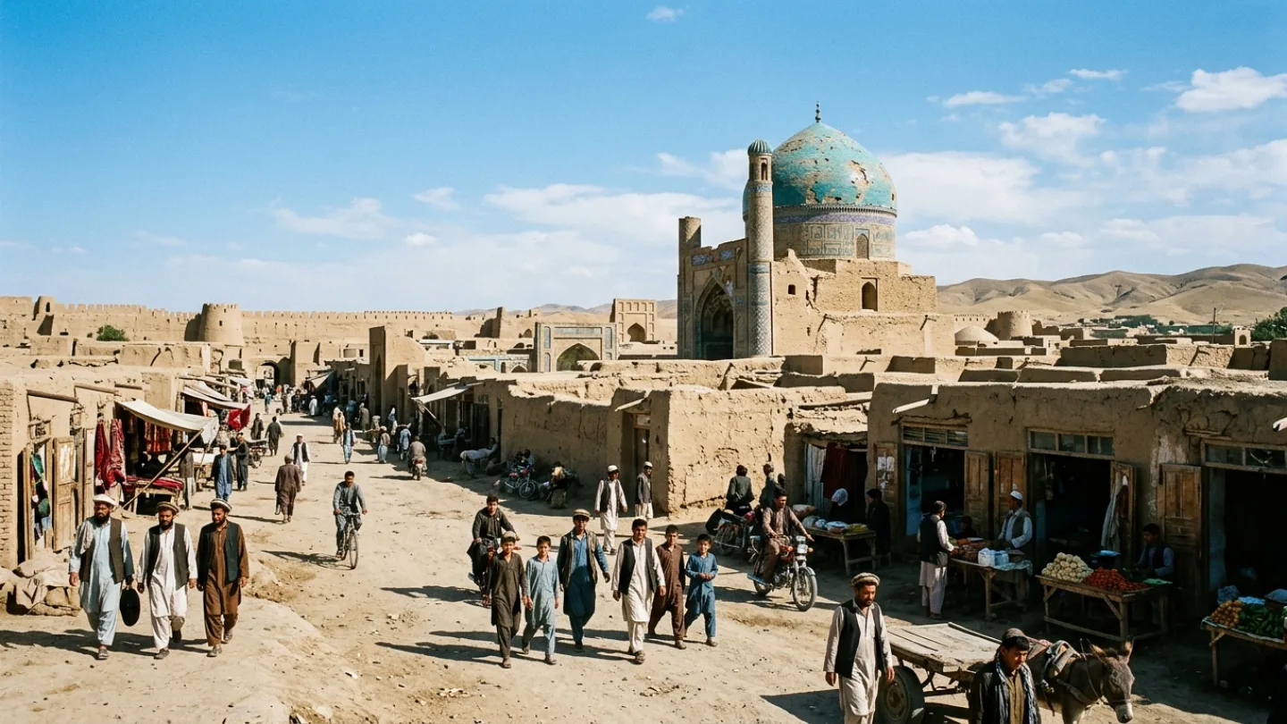 Balkh, Afghanistan travel banner