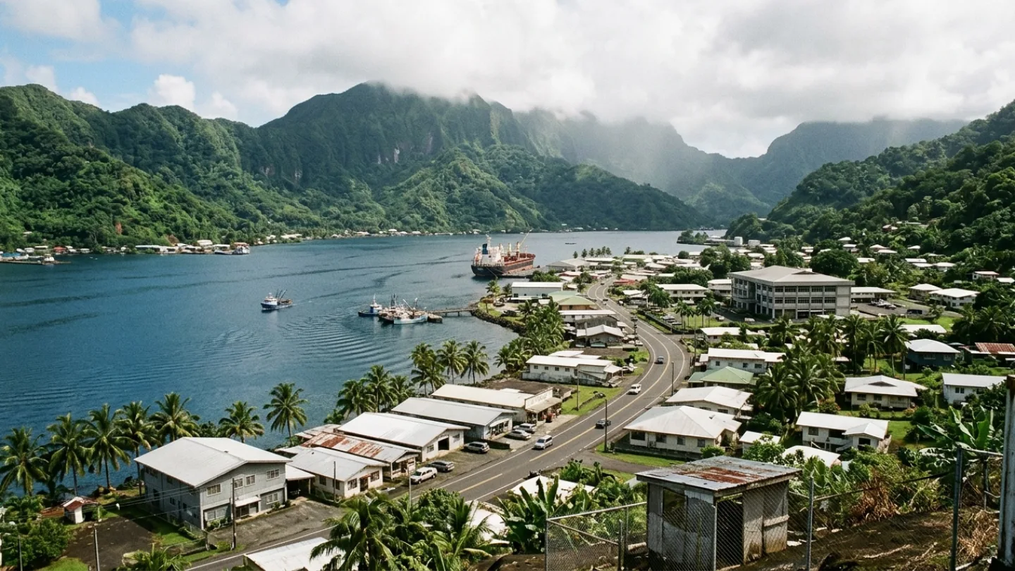 Western, American Samoa travel banner