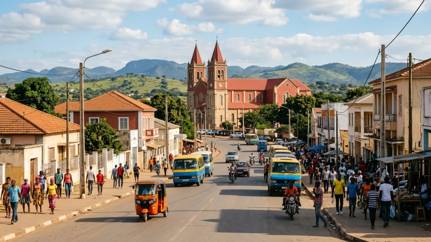 Bié, Angola travel banner
