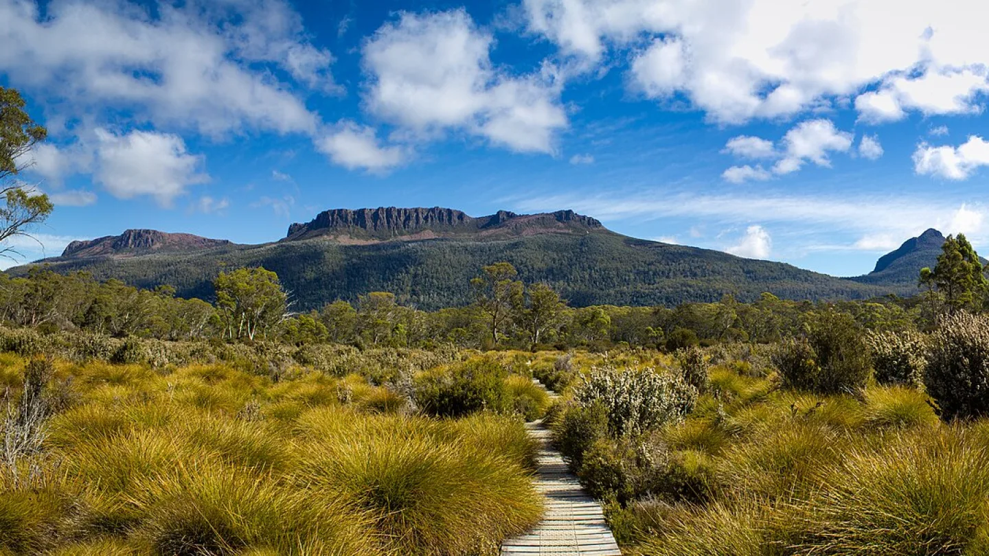 Tasmania, Australia travel banner