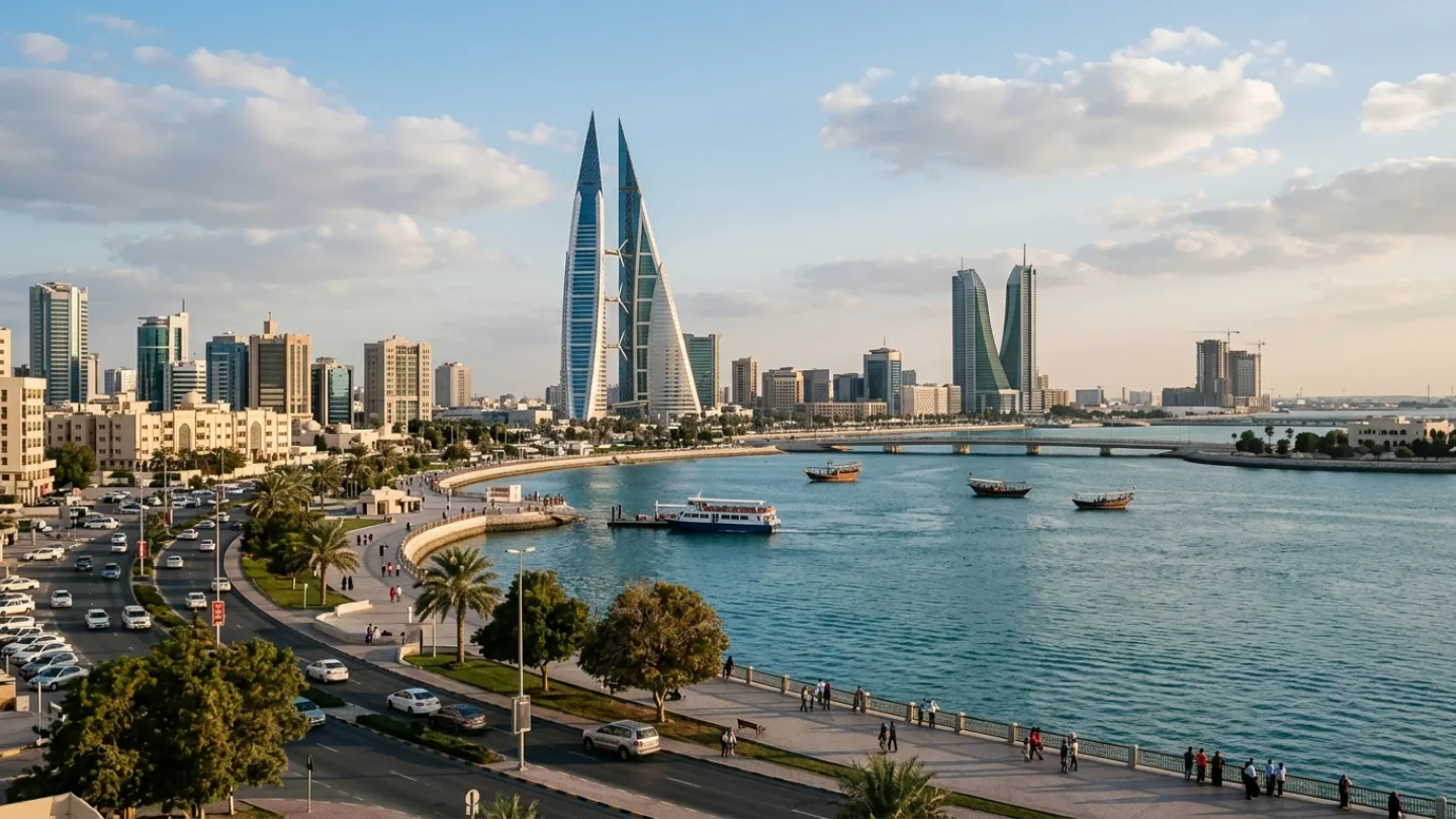 Capital, Bahrain travel banner