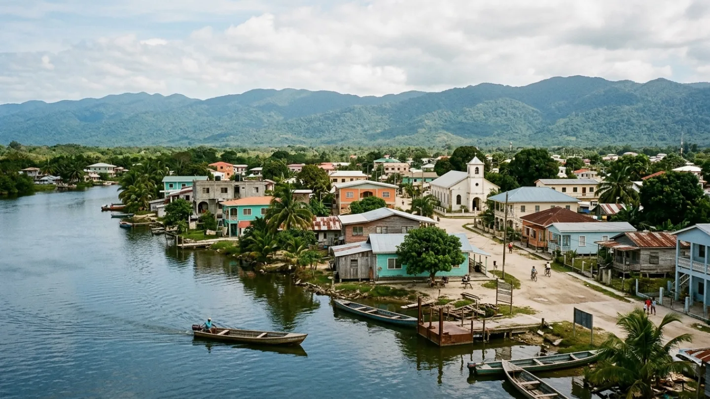 Orange Walk, Belize travel banner