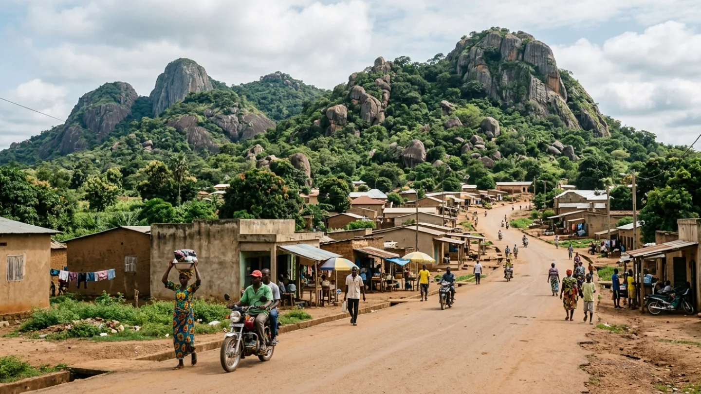 Collines, Benin travel banner