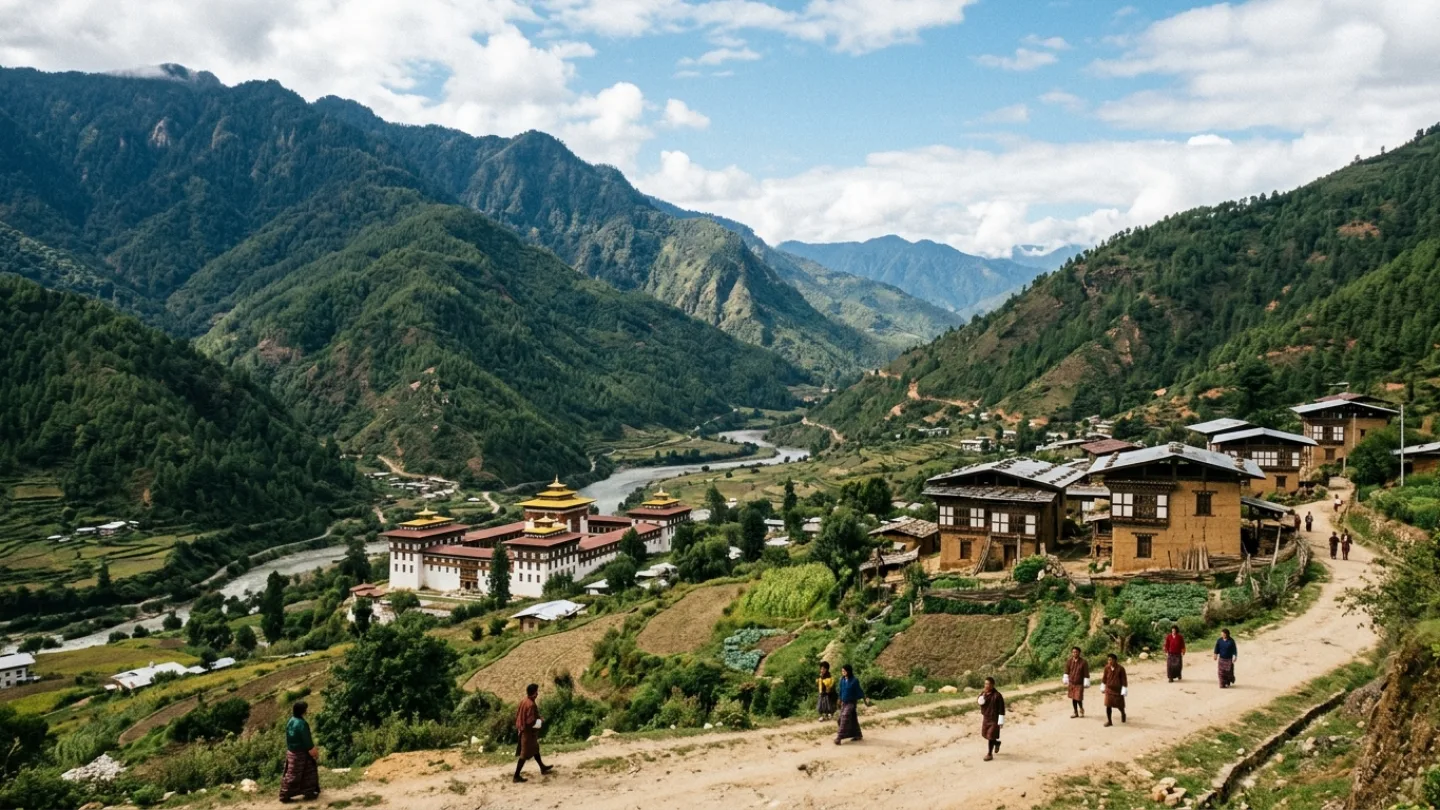 Dagana, Bhutan travel banner
