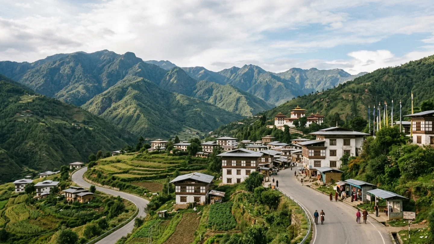 Tsirang, Bhutan travel banner