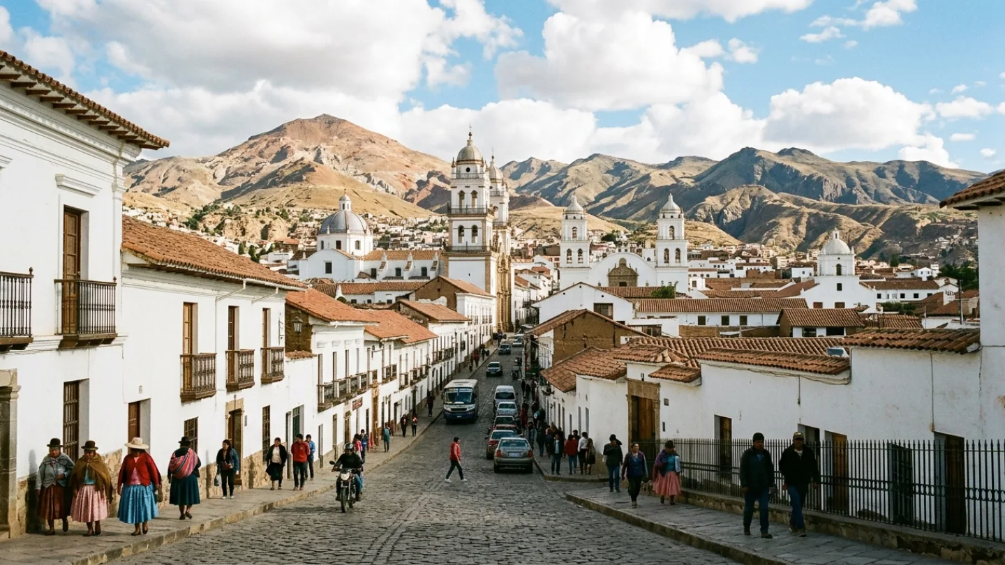 Chuquisaca, Bolivia travel banner