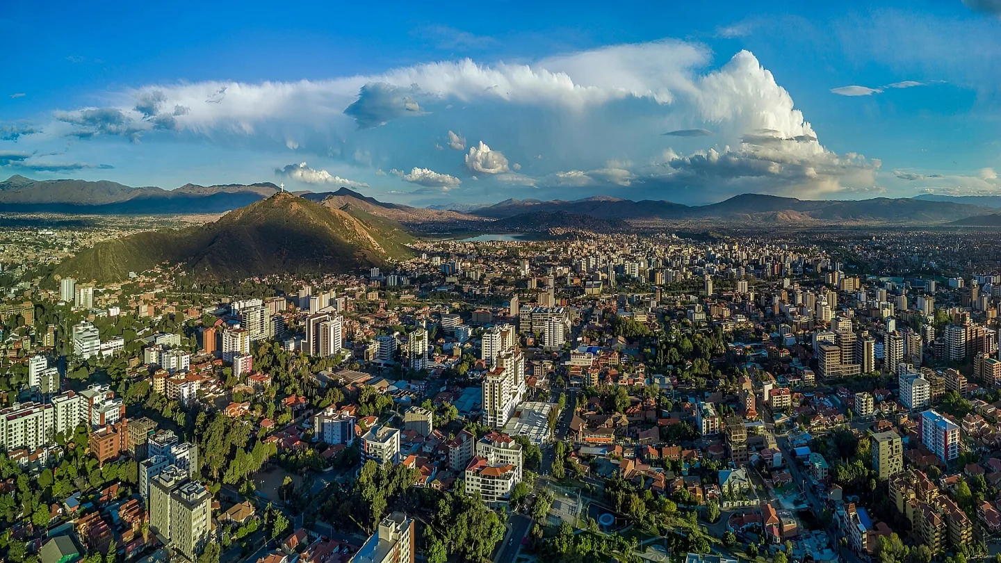 Cochabamba, Bolivia travel banner