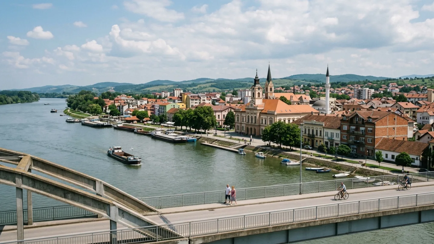 Brčko, Bosnia and Herzegovina travel banner