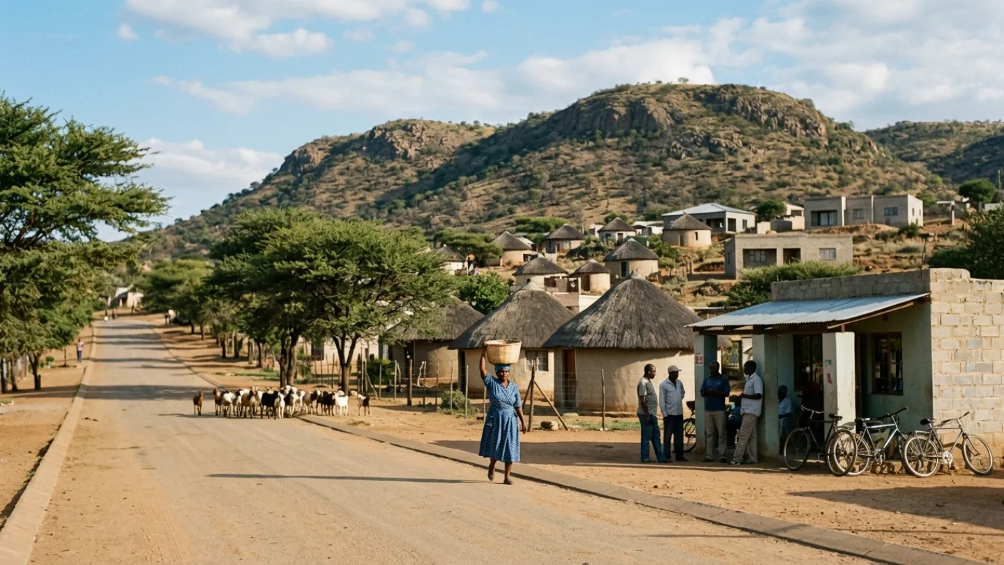 Kgatleng, Botswana travel banner