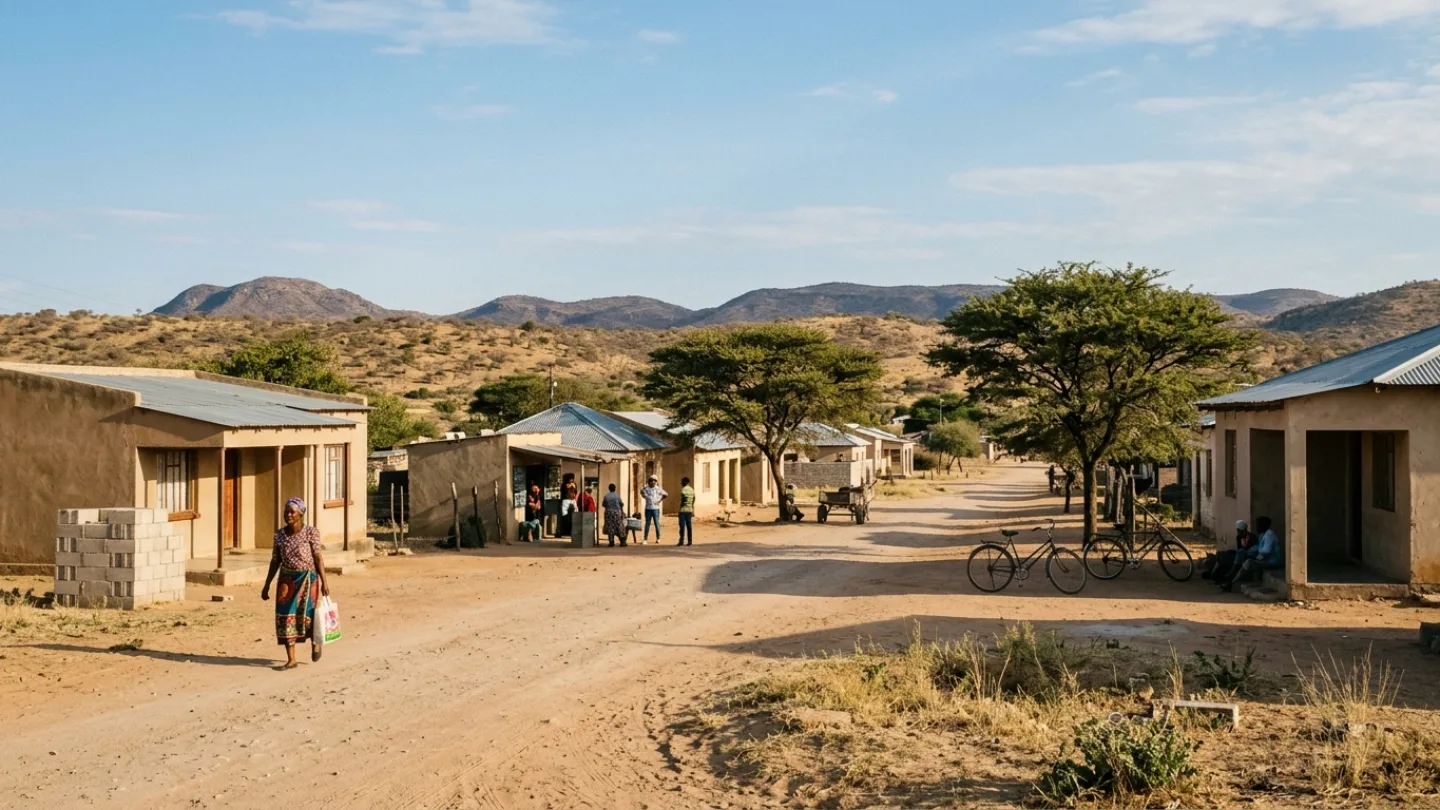 Kweneng, Botswana travel banner