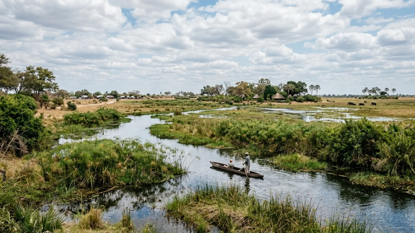 North-West, Botswana travel banner