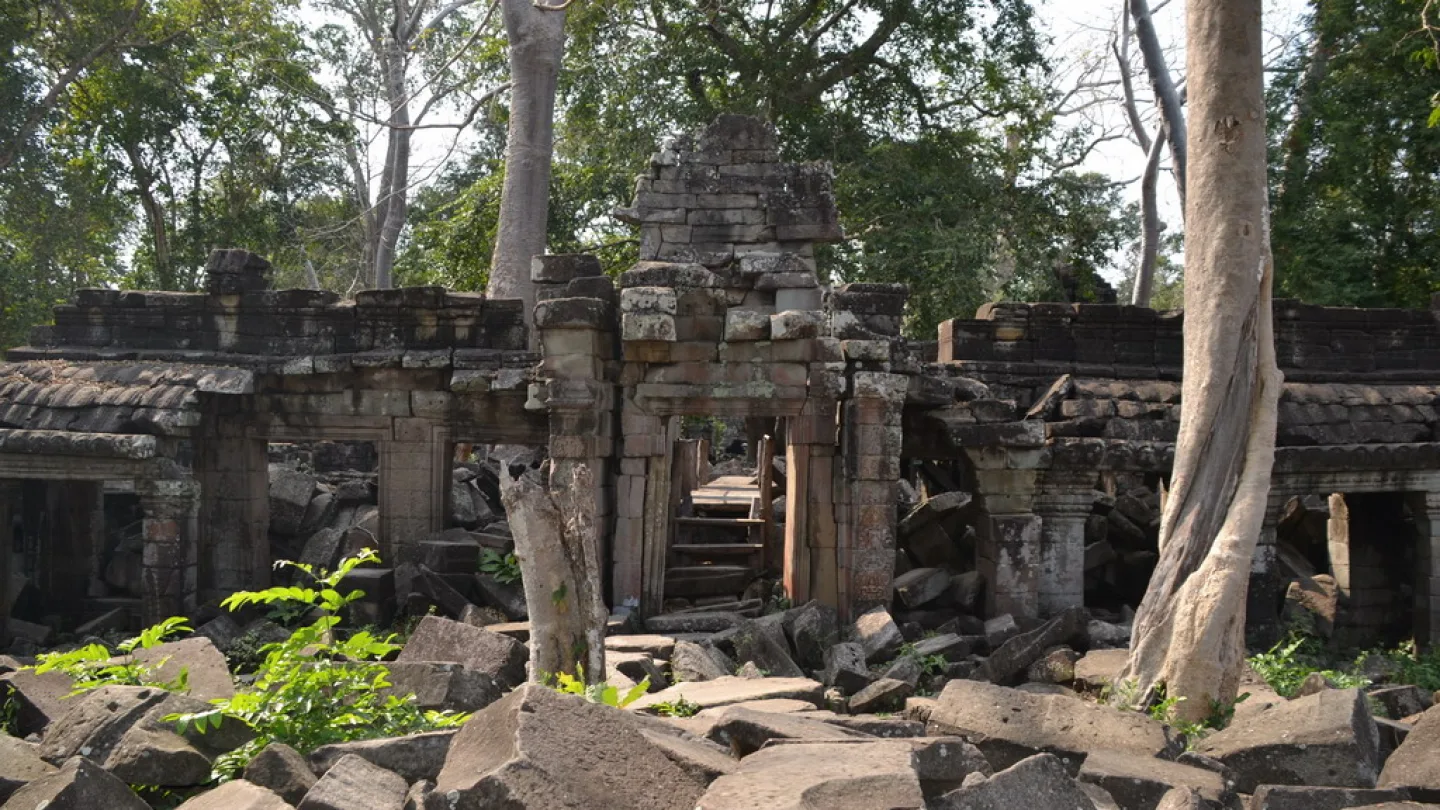Banteay Meanchey, Cambodia travel banner