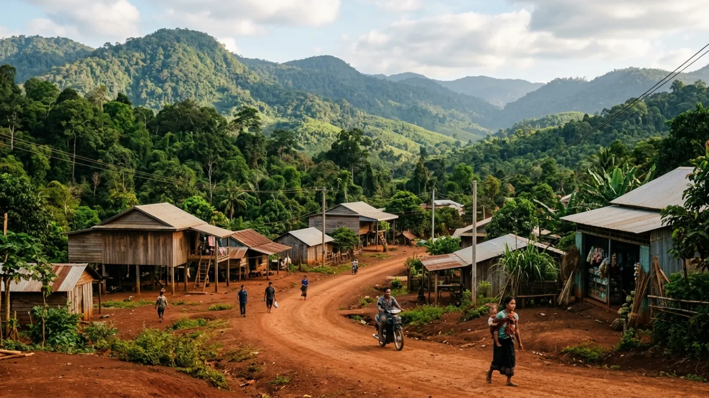 Ratanakiri, Cambodia travel banner