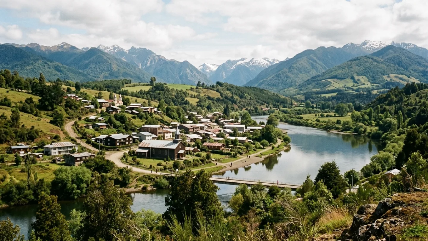 Ñuble, Chile travel banner