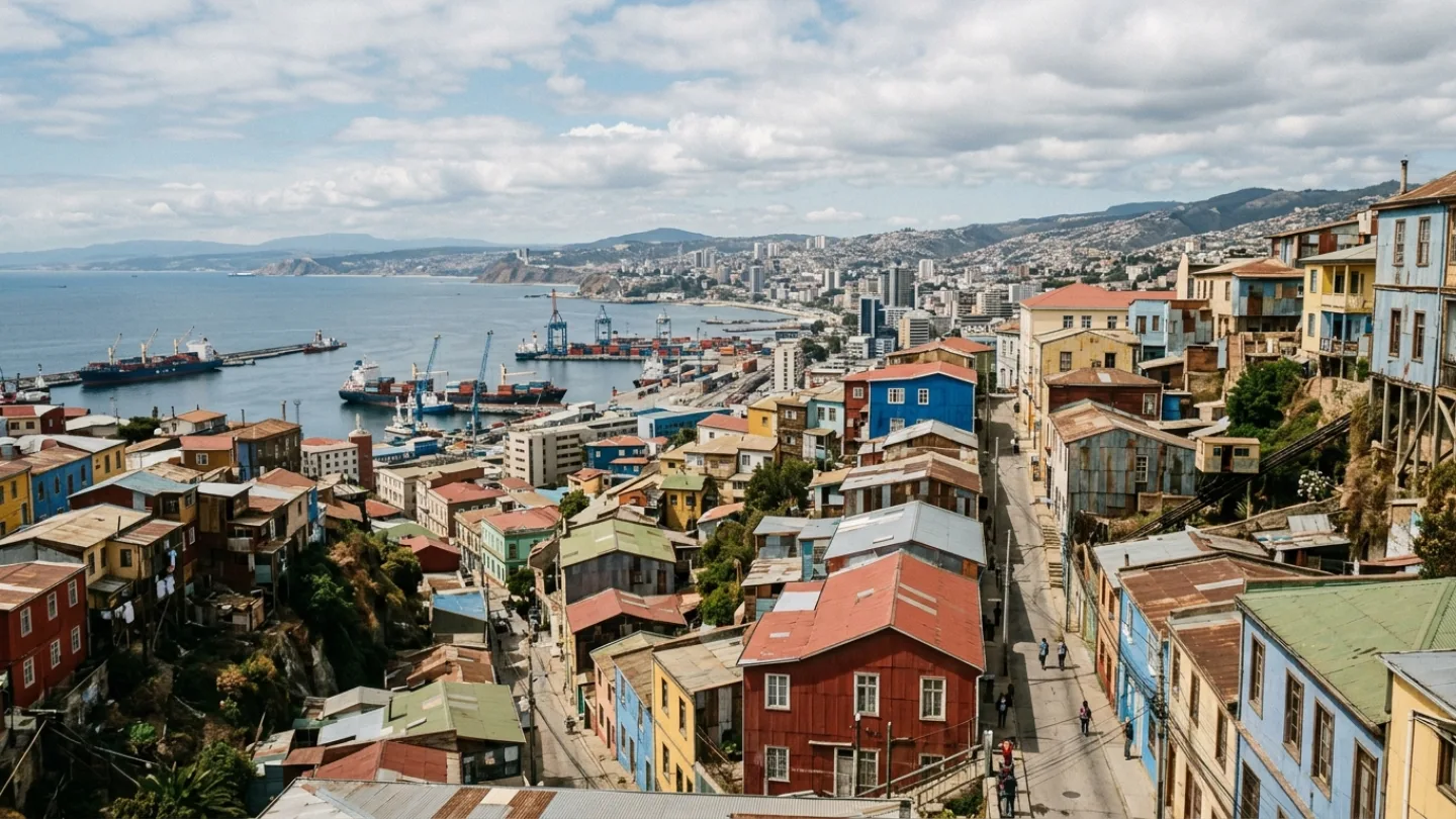 Valparaíso, Chile travel banner