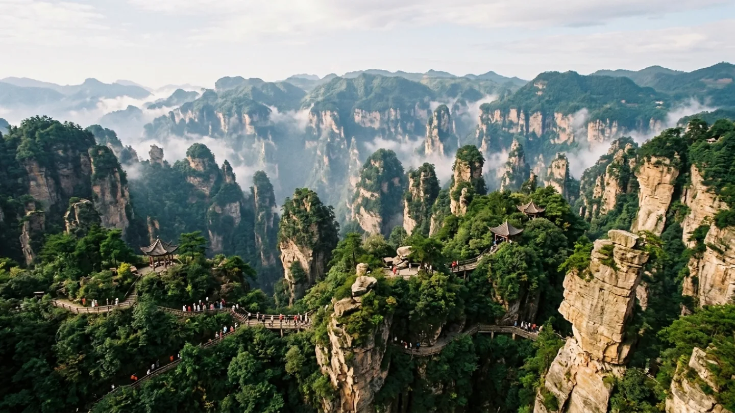 Hunan, China travel banner