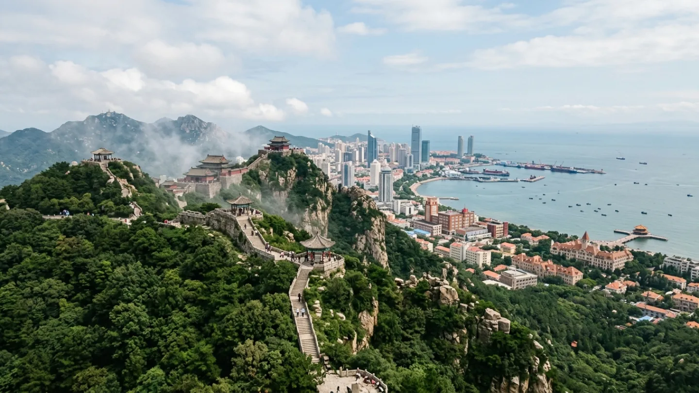 Shandong, China travel banner