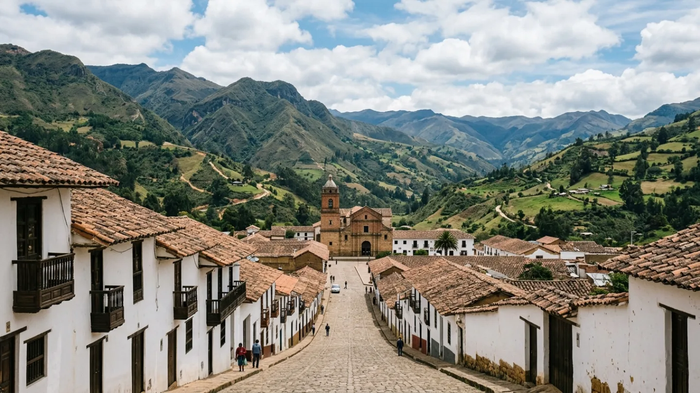Boyacá, Colombia travel banner