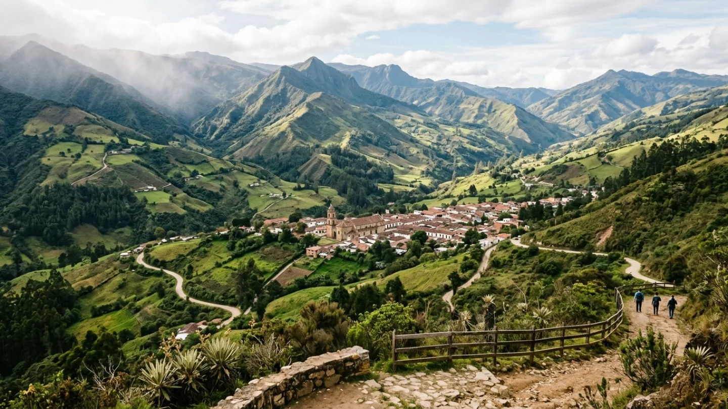 Cundinamarca, Colombia travel banner