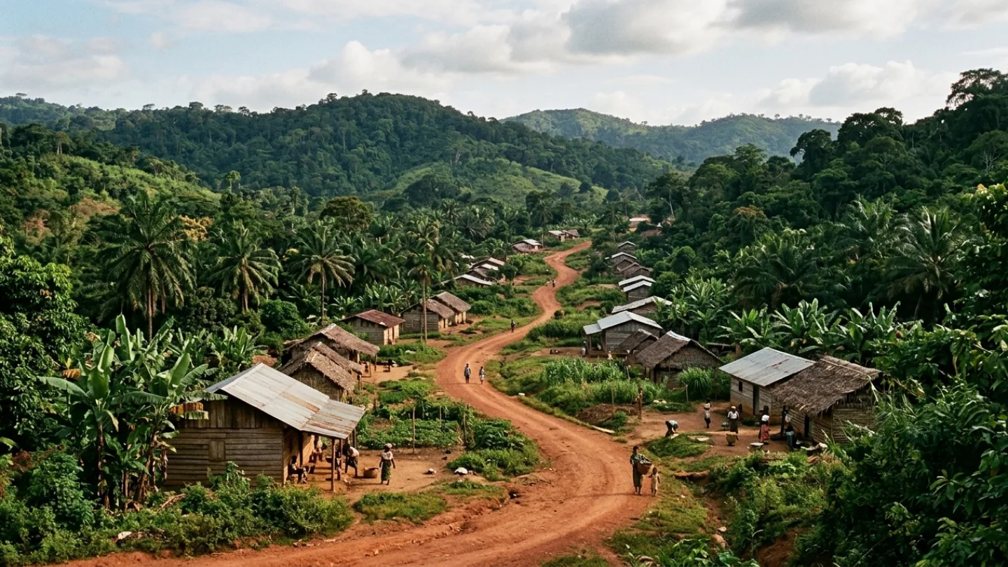 Lékoumou, Congo travel banner