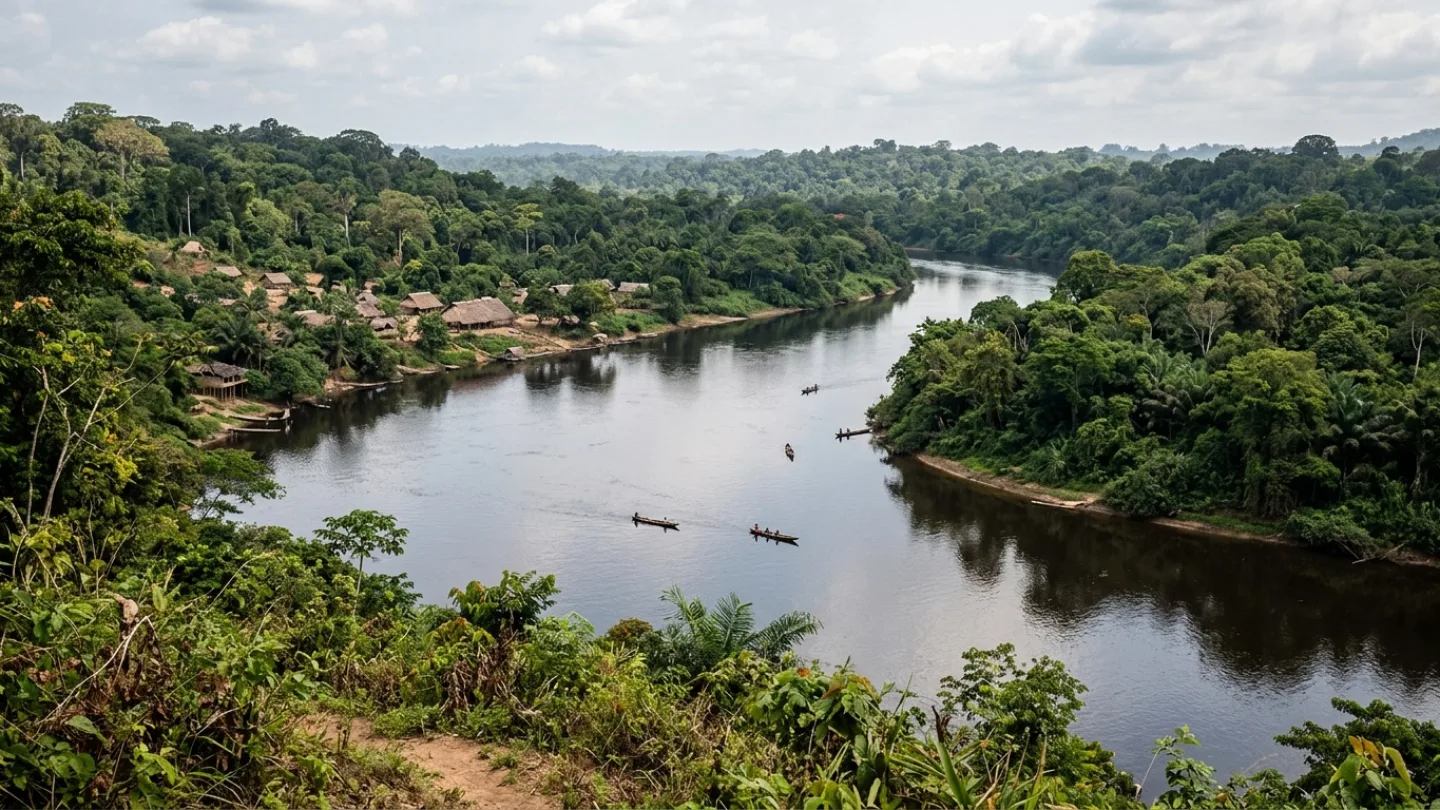 Sangha, Congo travel banner