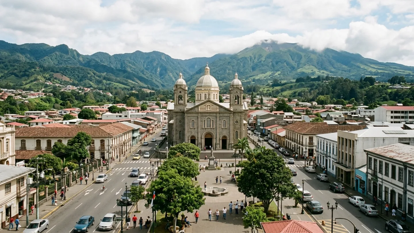 Cartago, Costa Rica travel banner