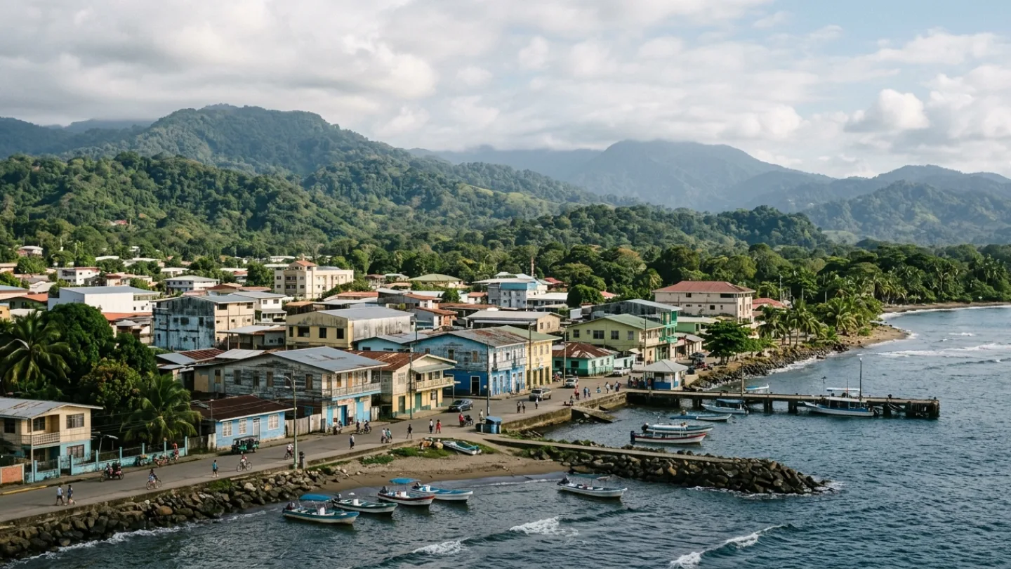 Limón, Costa Rica travel banner