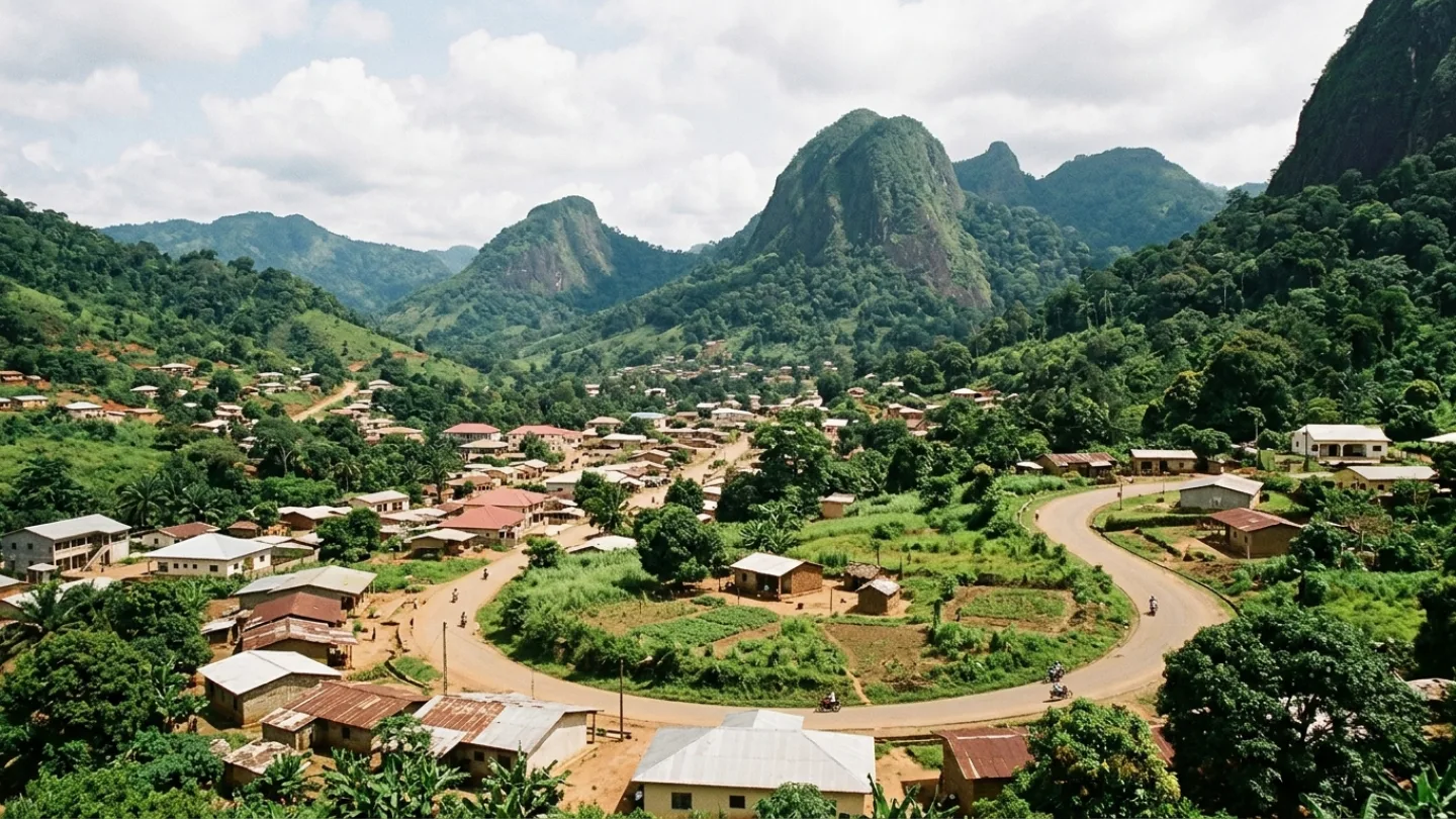 Dix-Huit Montagnes, Côte d'Ivoire travel banner