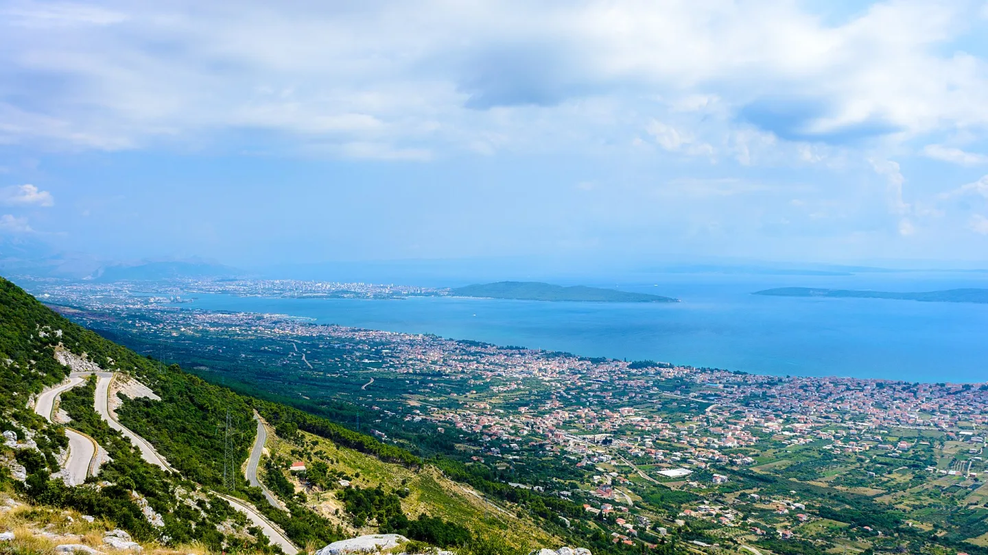 Split-Dalmatia, Croatia travel banner