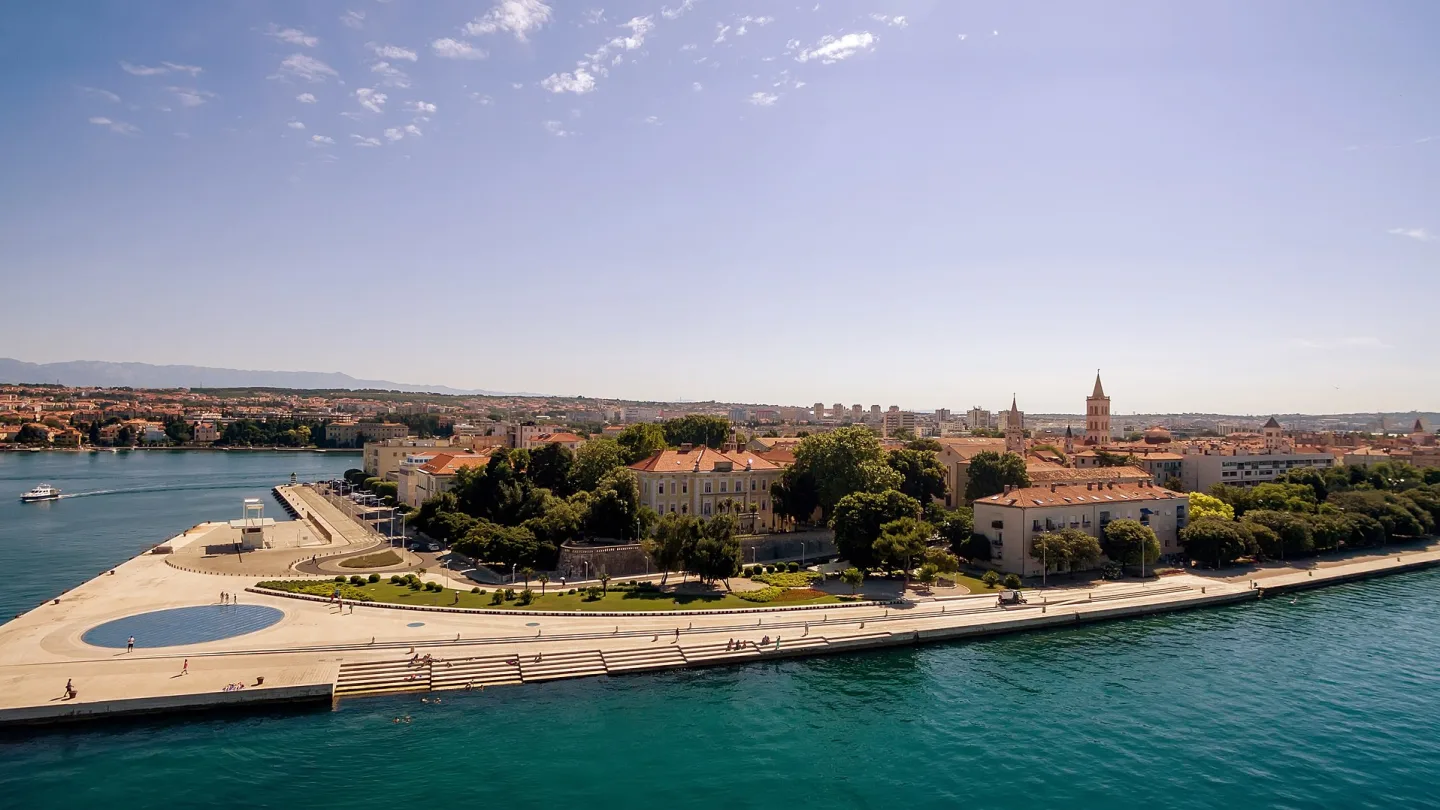 Zadar, Croatia travel banner