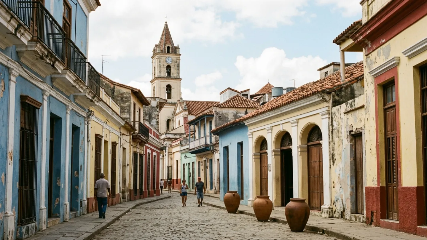Camagüey, Cuba travel banner