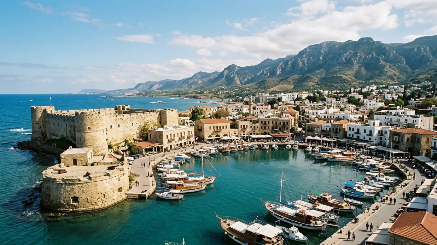 Kyrenia (Keryneia), Cyprus travel banner