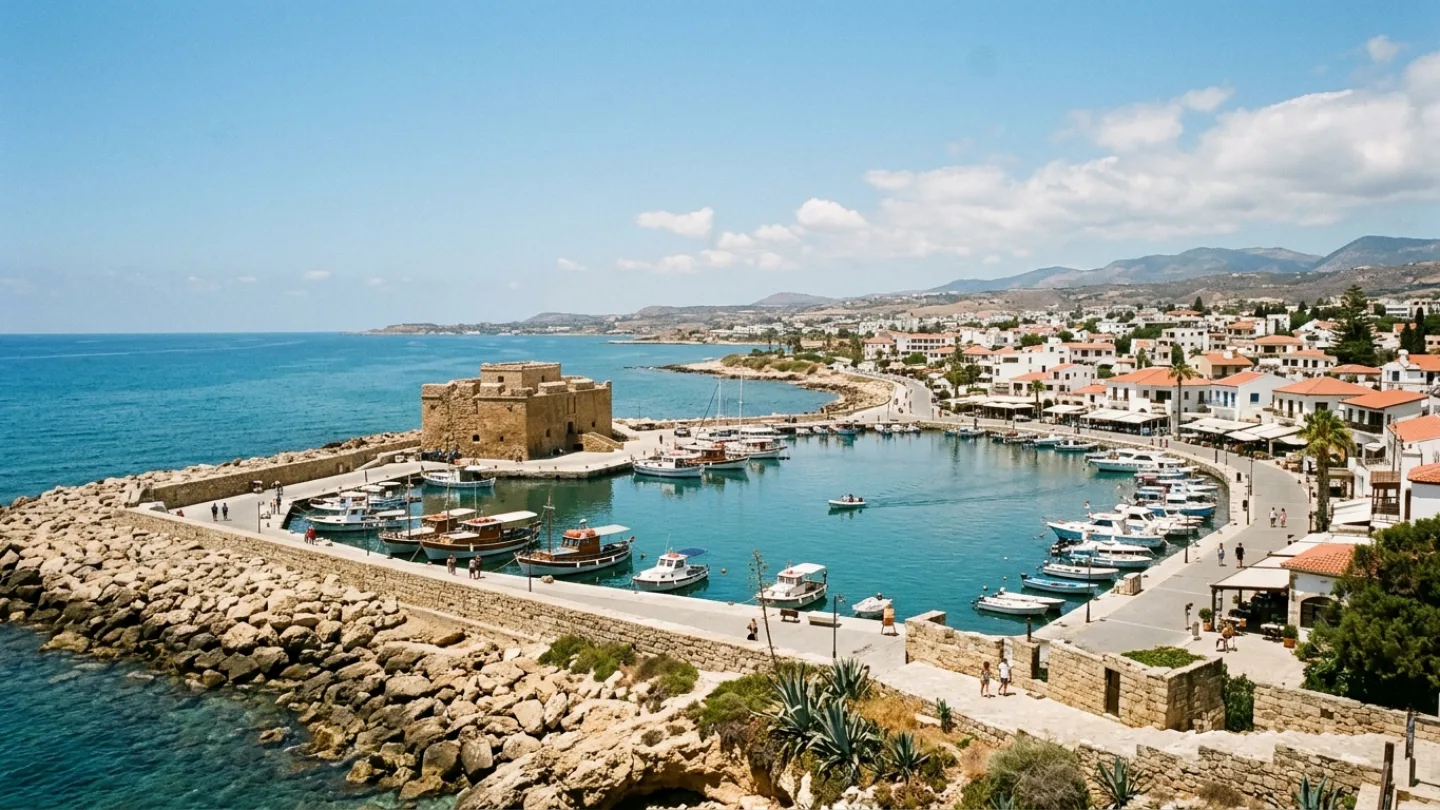 Paphos (Pafos), Cyprus travel banner