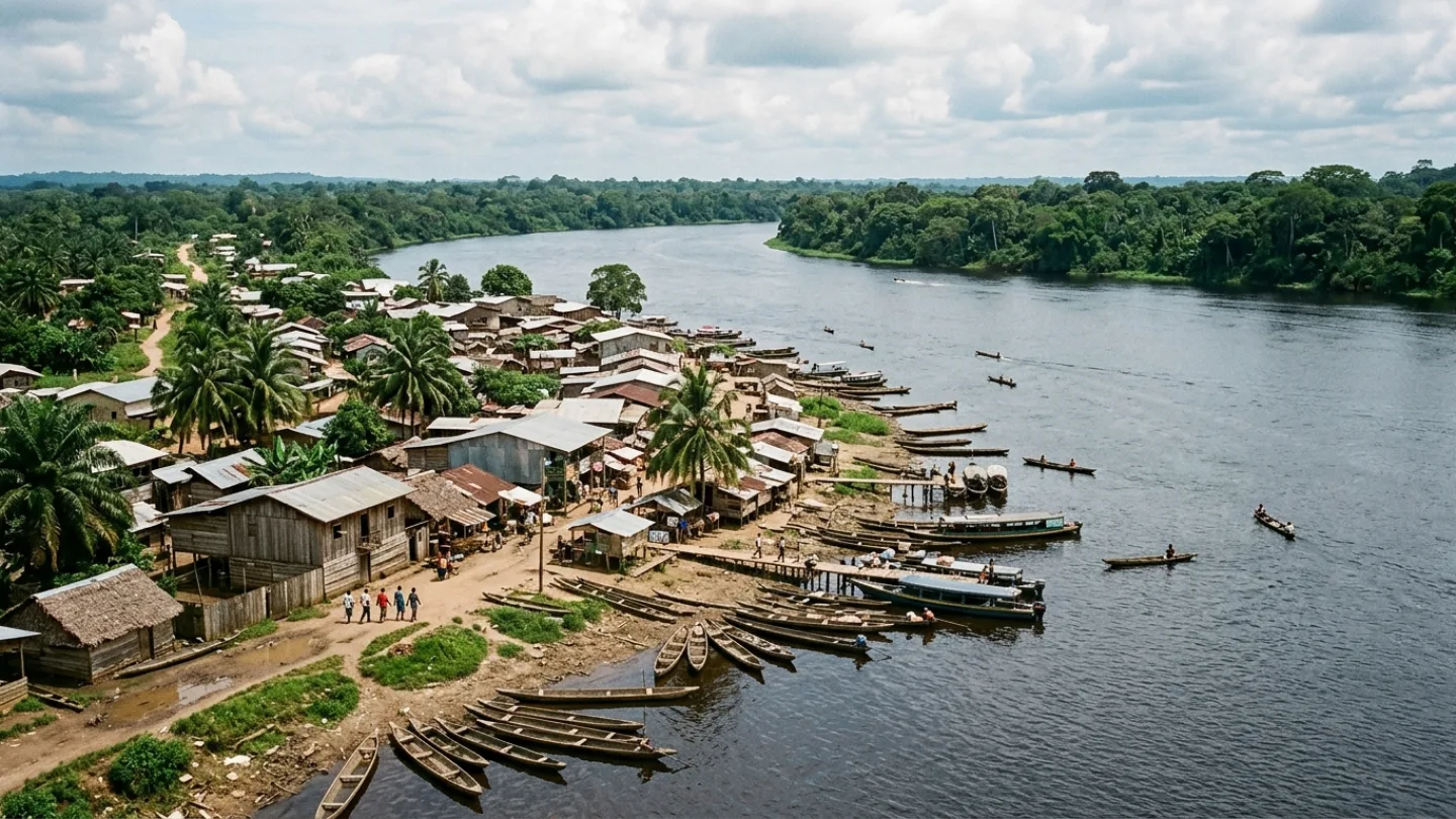 Équateur, Democratic Republic of the Congo travel banner