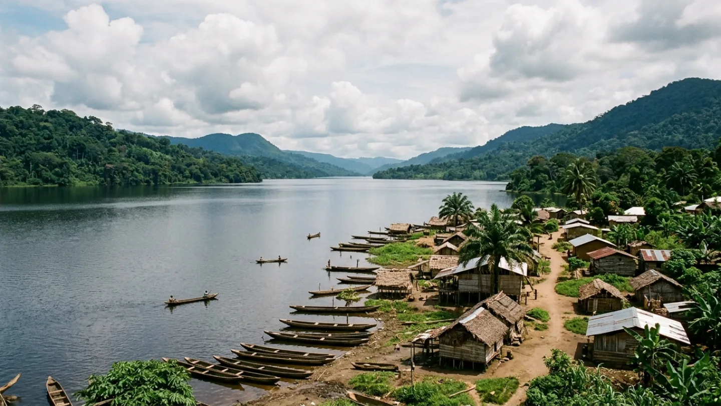Mai-Ndombe, Democratic Republic of the Congo travel banner