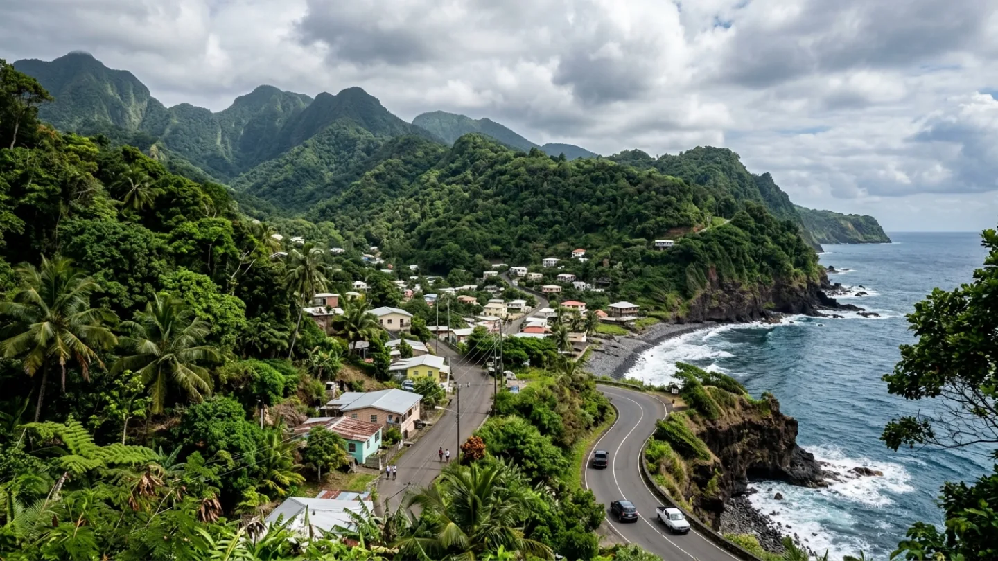 Saint David, Dominica travel banner