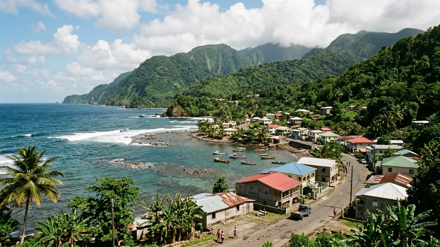 Saint Patrick, Dominica travel banner