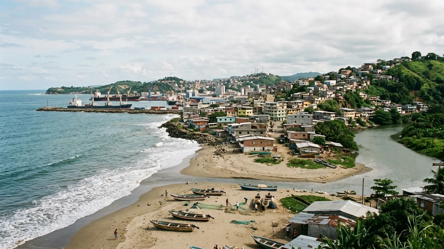 Esmeraldas, Ecuador travel banner