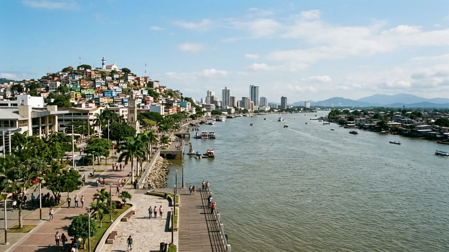 Guayas, Ecuador travel banner