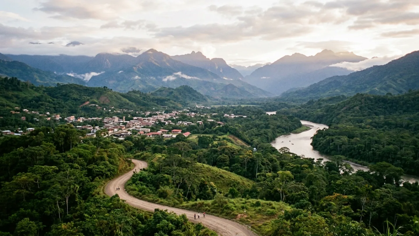 Morona-Santiago, Ecuador travel banner