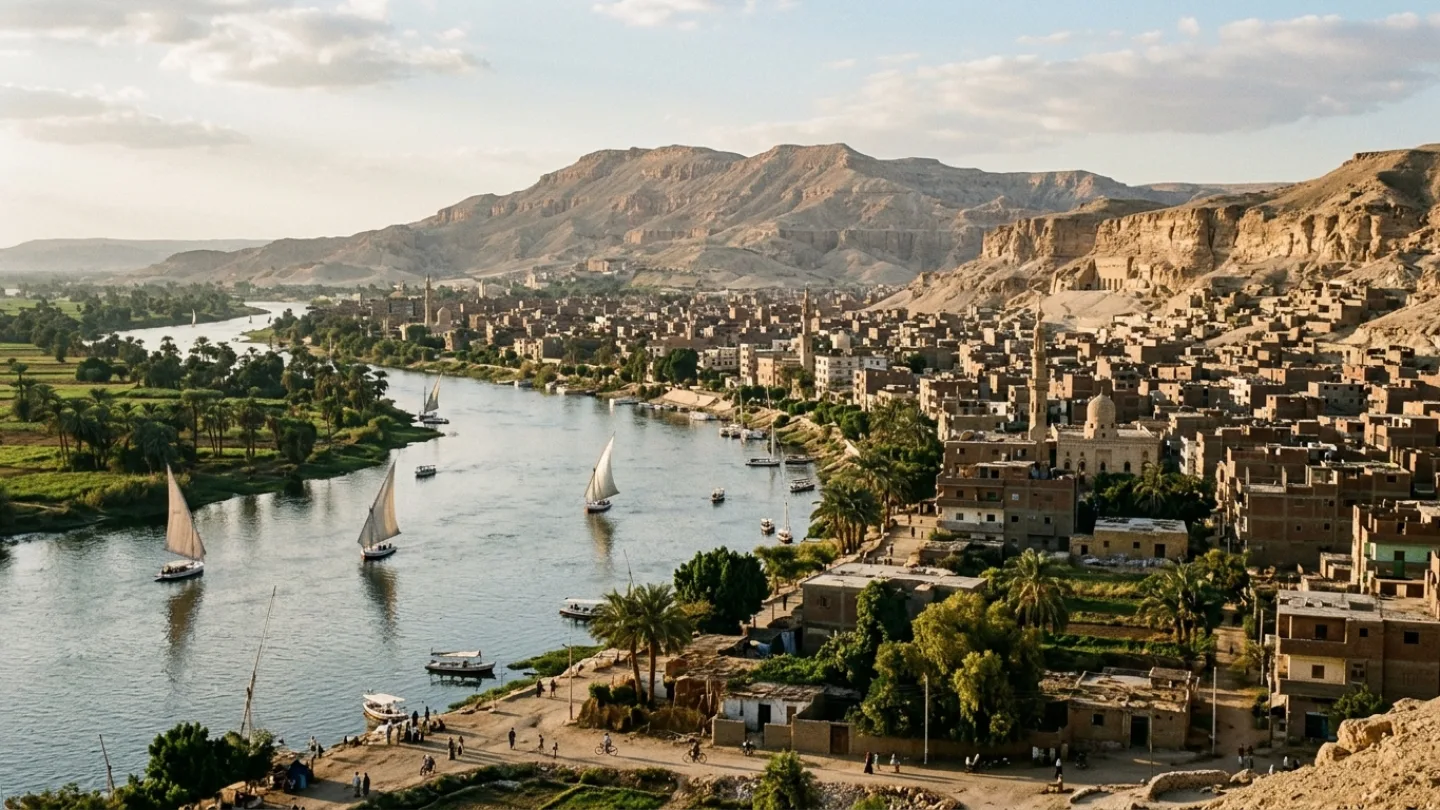 Minya, Egypt travel banner