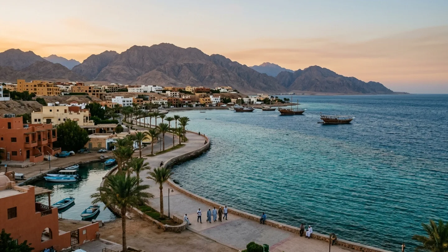 Red Sea, Egypt travel banner