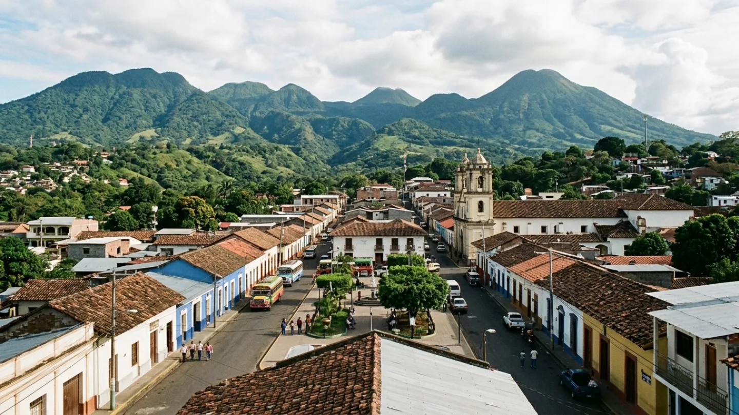 Ahuachapán, El Salvador travel banner