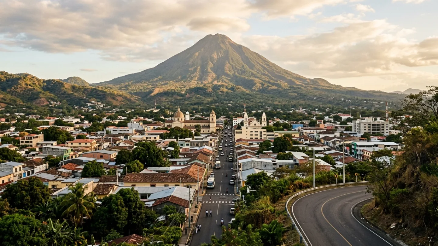 San Miguel, El Salvador travel banner