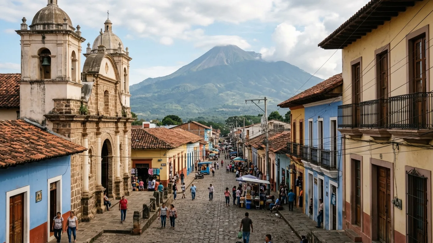 Santa Ana, El Salvador travel banner