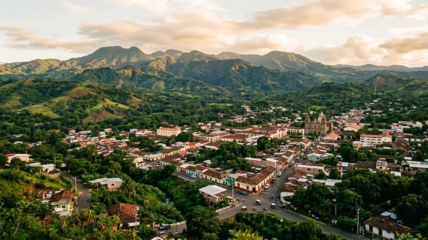 Sonsonate, El Salvador travel banner