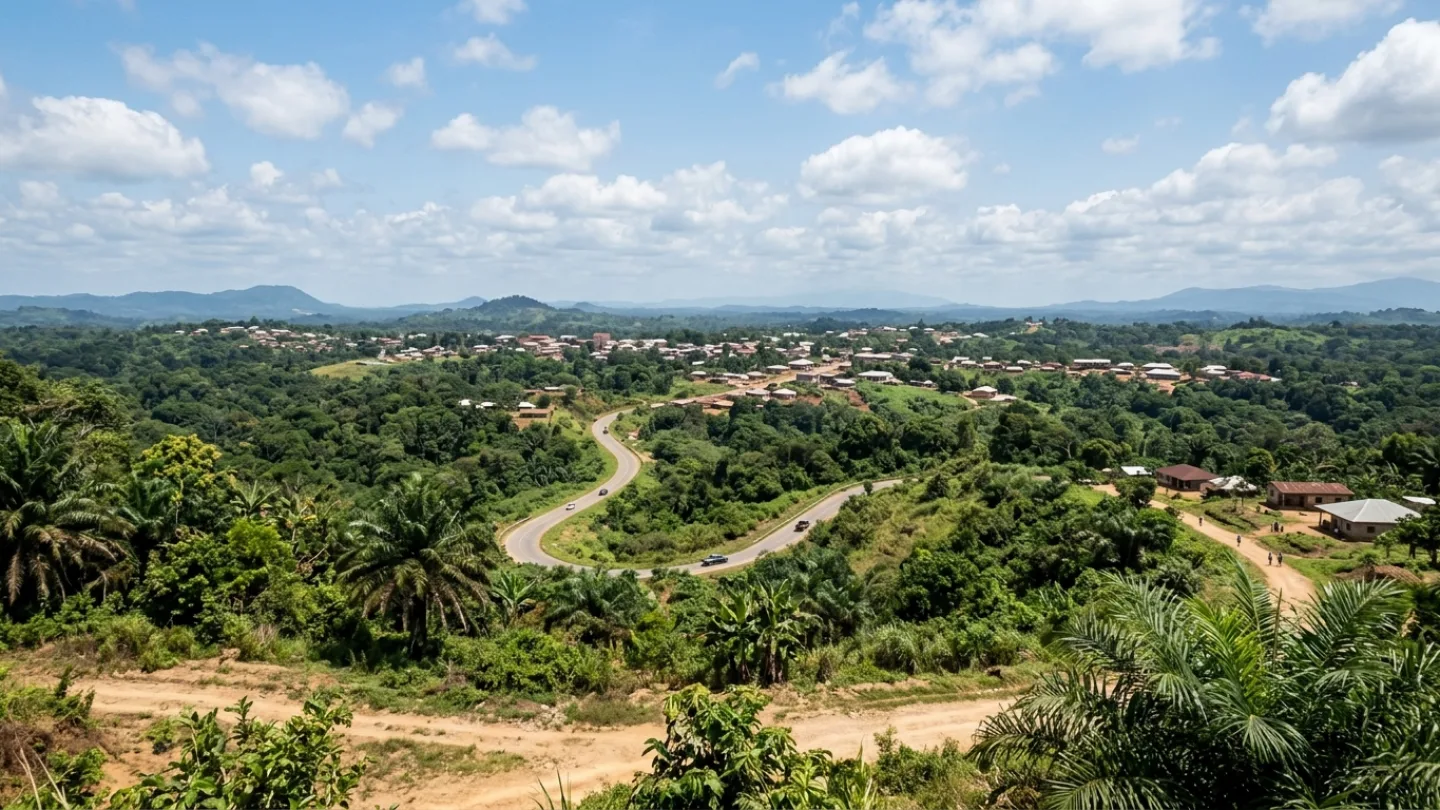 Wele-Nzas, Equatorial Guinea travel banner