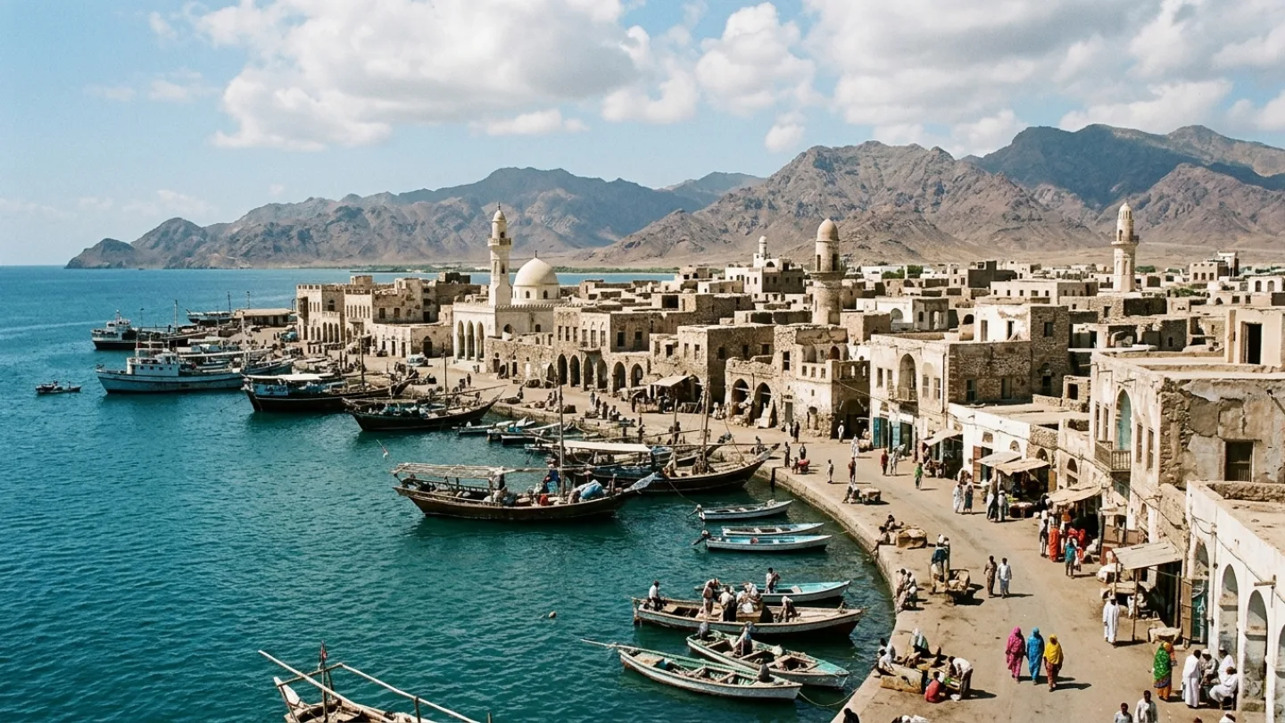 Southern Red Sea, Eritrea travel banner