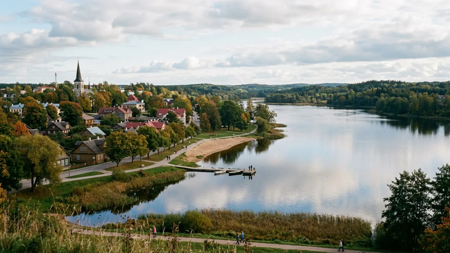 Võru, Estonia travel banner