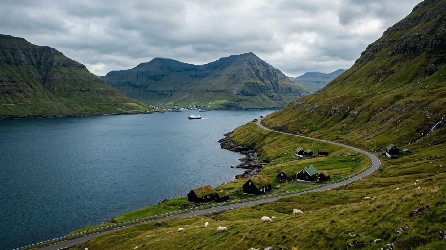 Eysturoy, Faroe Islands travel banner
